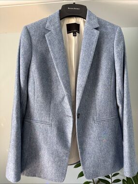 Banana Republic Light Blue Tailored Women's Blazer